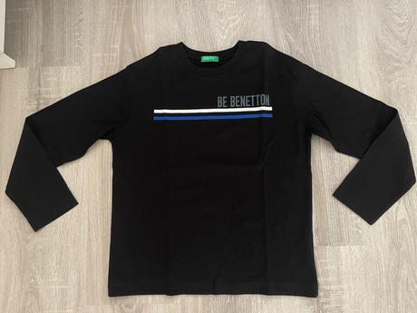 Chlapčenské tričko s dlhym rukavom, benetton,140