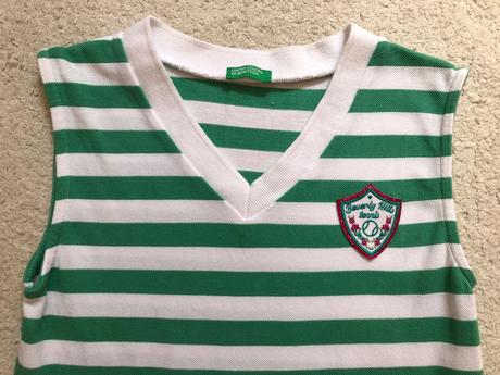 Letne tenisove saty - benetton - 158/164 -nenosene, benetton,164