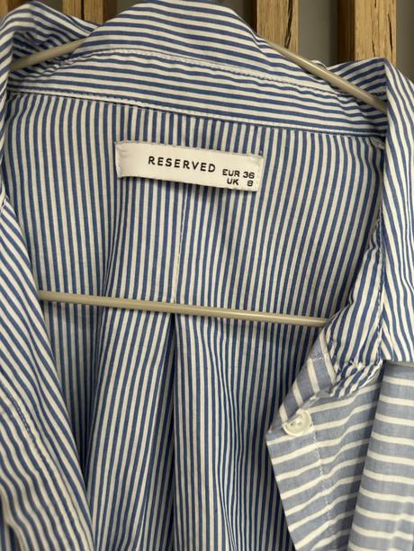 Reserved košeľové šaty na viazanie, reserved,36