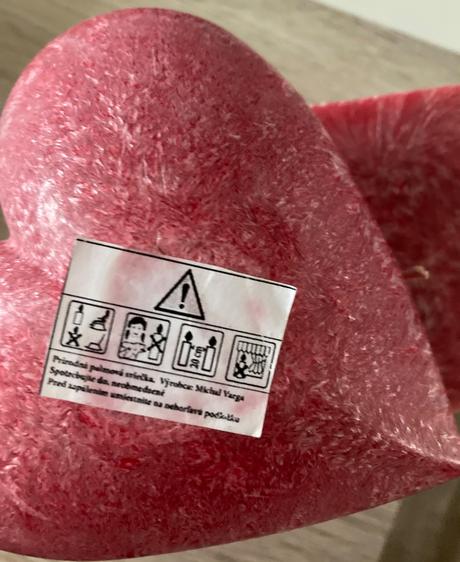 2ks prírodná palmová sviečka cena spolu, 