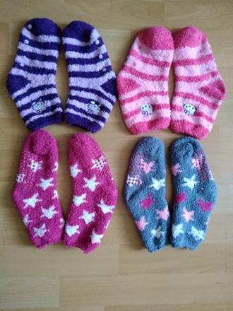 Ponožky protišmykove ( 26-30)-4ks, 26