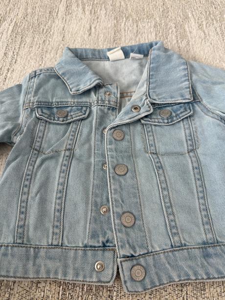 Hm riflová bundička, h&m,92