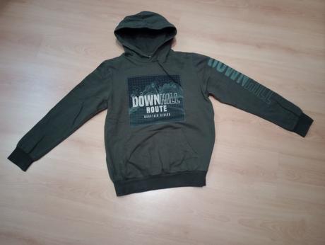 Zelená mikina 158/164, 158