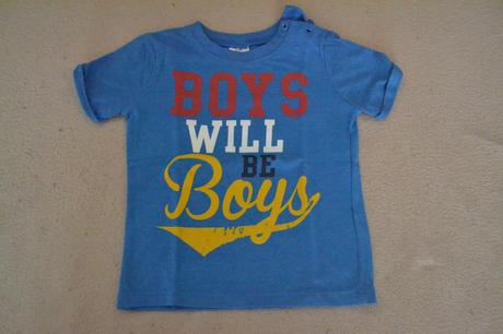 Tričko kratky rukav 9-12 mes., f&f,80