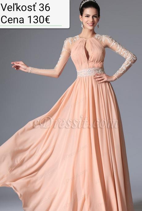 Spoločenské šaty dlhé, s