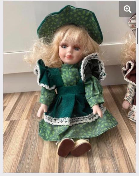 Porcelanove babiky - 4 menšie, 