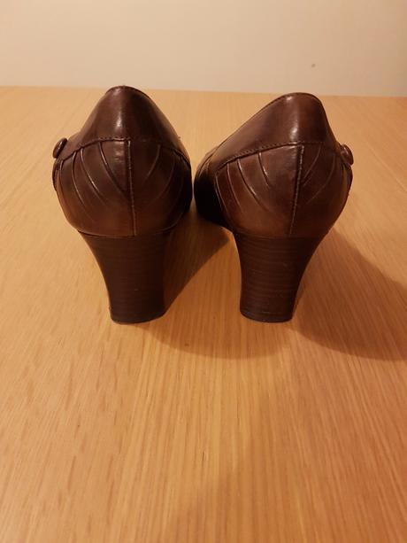 Topánky kožené, 39
