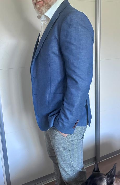 Pánske sako galileo slim fit, veľ.56/6, xxl