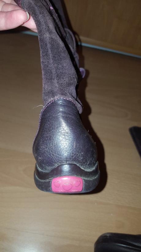 Kožené čižmy clarks, č.32, clarks,32