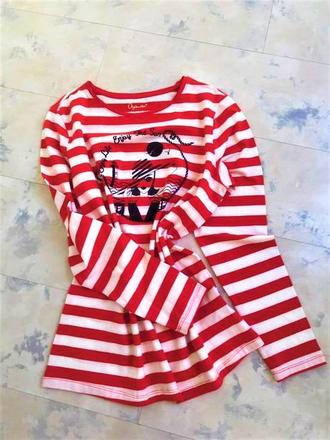 Kvalitné námornícke tričko, xl