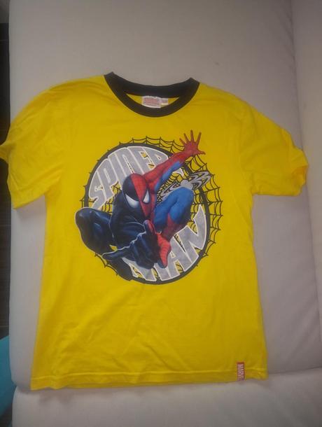 Chlapčenské spiderman tričko -  9-10 rokov, marvel,152