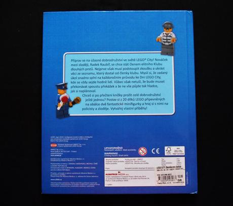 Kniha lego city zkouška pro zloděje,