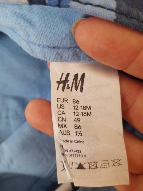 5 x detská šiltovka 80/86, h&m,80