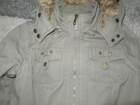 Béžová bunda, s