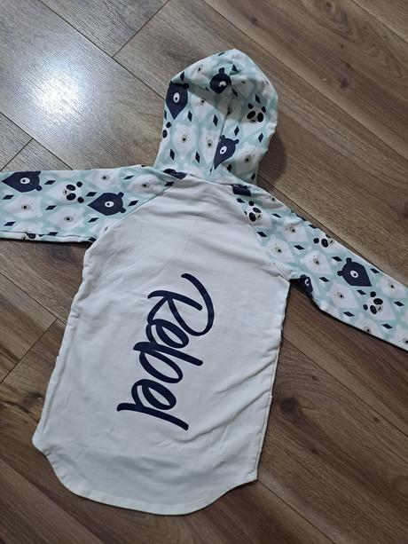 Predĺžená mikina rebel, rebel,116