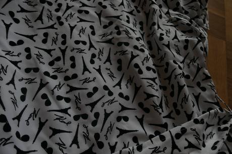 Karl lagerfeld ikonicke luxusne damske saty m/l, l