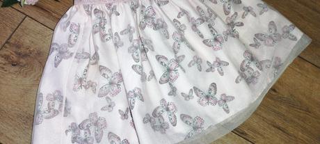 Motýlikova sukňa 98/104, h&m,104