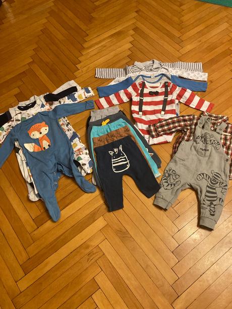 Mix oblecenie na 6-mesacne, 68–80