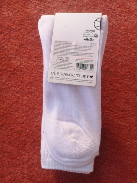 Ellesse pánske ponožky 3 páry, veľ. 47-49, 46 / 48