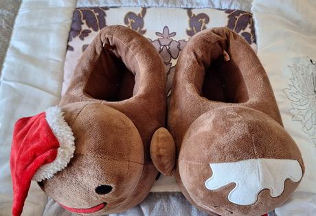 Papuče vzor perník 35-36., sinsay,35