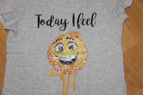 Tričko s meniacimi sa flitríkmi, next,140