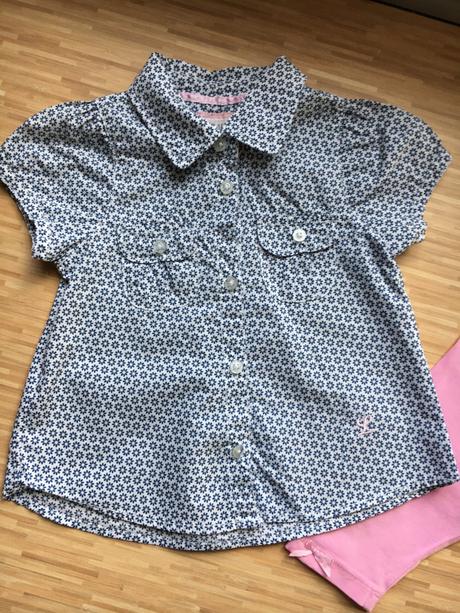 Letna bluzocka s 3/4 leginkami, h&m,74