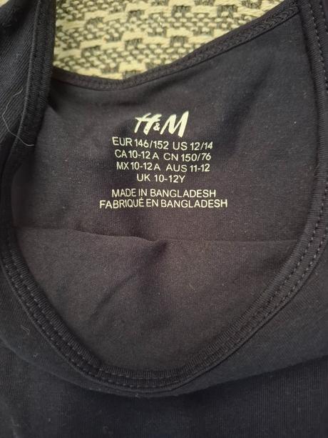 Letne saty 3 ks takmer nenosene, h&m,146