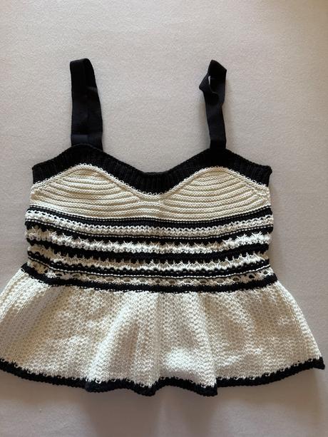 Pletený tielkový top, calliope,xs