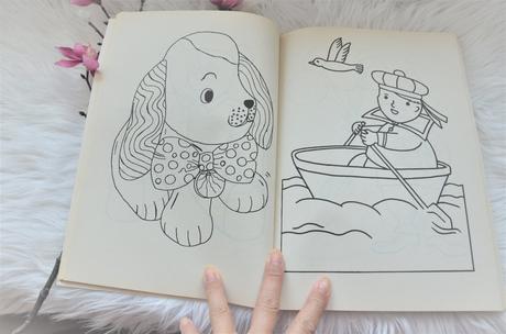 Omaľovánka s hrami-208 strán,