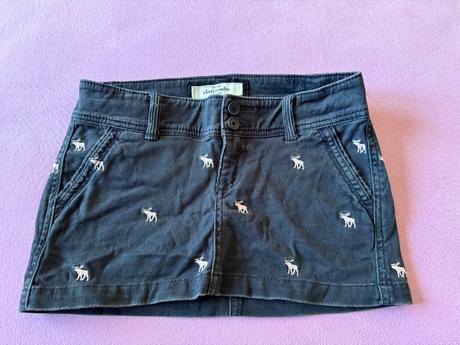 Riflová sukňa, abercrombie&fitch,146