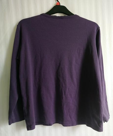 Dámsky fialový top, skir to skir, xxl