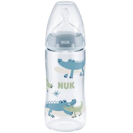Nuk fľaša s ukazovateľom teploty fc modrá 300ml.,, nuk