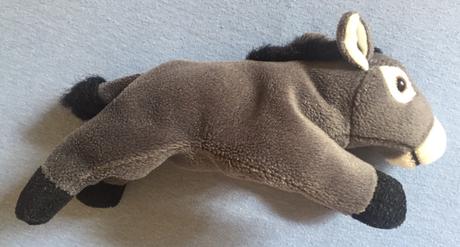 Plyšák s relaxačnými mikroguličkami - somárik, 