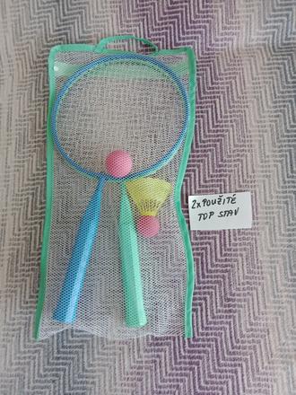 Detská bedmintonova súprava tesco,