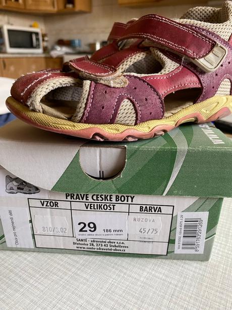 Sandále ružové, santé,29