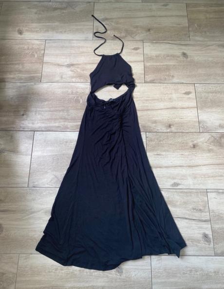 Čierne letne šatky, xs