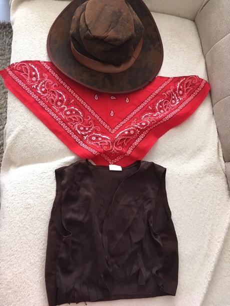 Maska kovboj karneval kostym, 