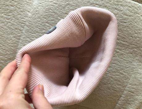 Bledoružová bavlnená čiapka hani, 2 - 4 roky, 98