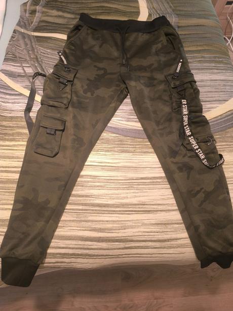 Frajerské maskáčove nohavice, l