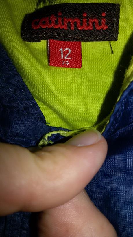 Podsita bundicka s krokodilom, 9-12 mes, 80