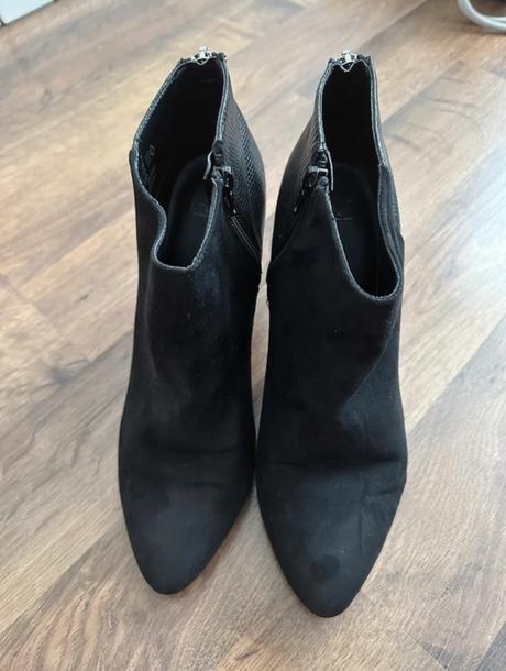 Čierne členkové čižmy f&f, f&f,40