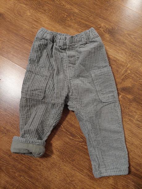 Podšité nohavice, h&m,86