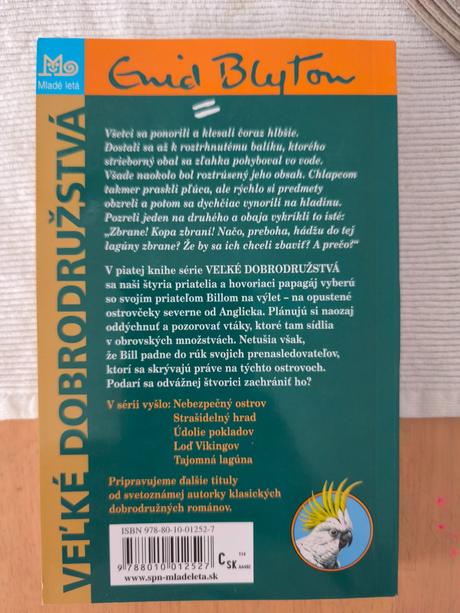 Kniha tajomná lagúna, 