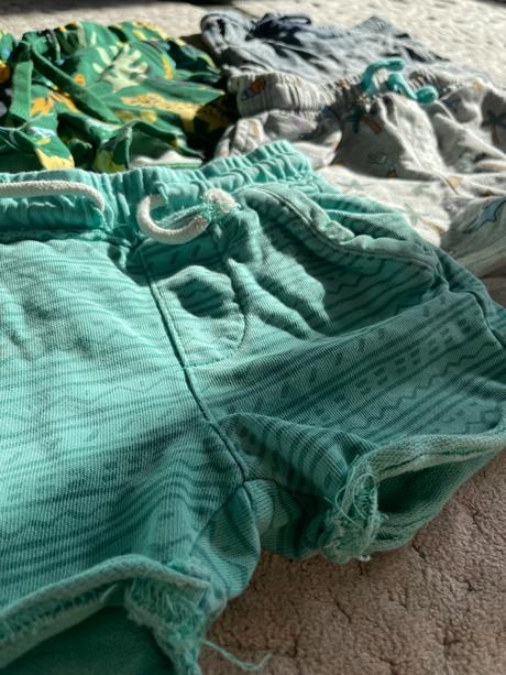 4 šortky veľkosť 92/98 cena spolu, lindex,92