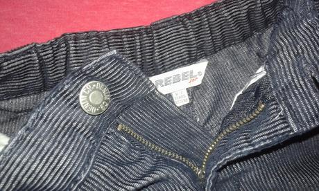 Menžestrové nohavice, rebel,122