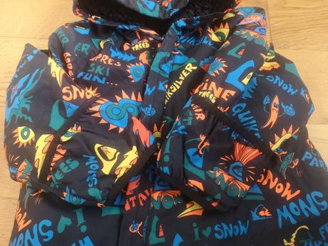 Zimný overal quiksilver baby suit black 12-18m(86), quiksilver,86