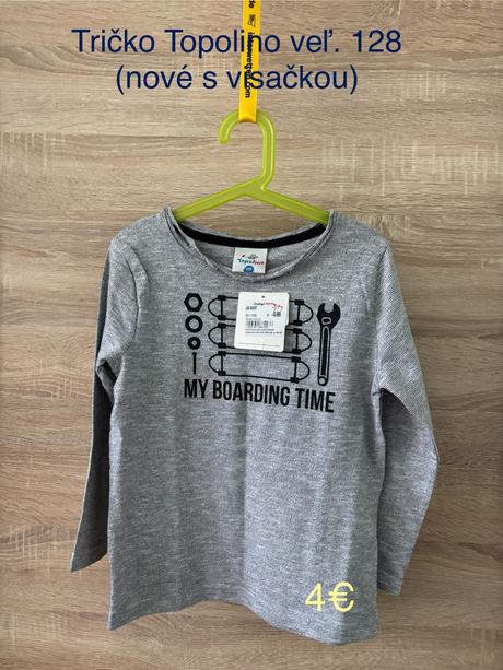 Tričko topolino veľ. 128, topolino,128