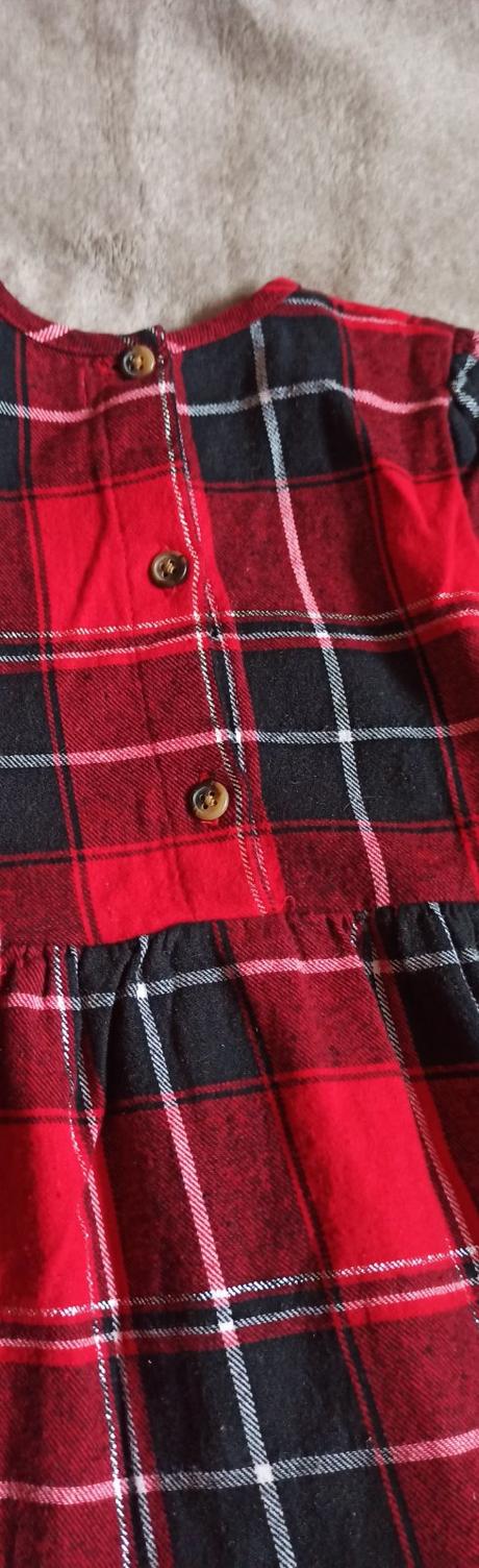 Vianočné červené šaty 3-4/104, f&f,104