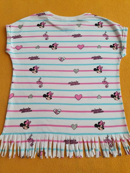 Tričko minnie so strapcami č.140, disney,140