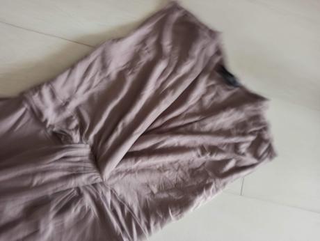 Dlhé krémové saty, dorothy perkins,m